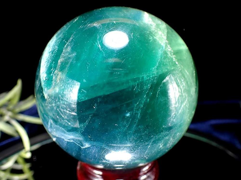 グリーン,フローライト,蛍石,丸玉,置物