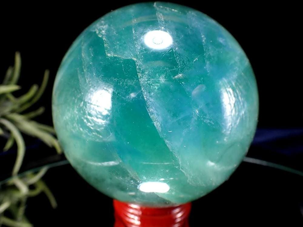 グリーン,フローライト,蛍石,丸玉,置物