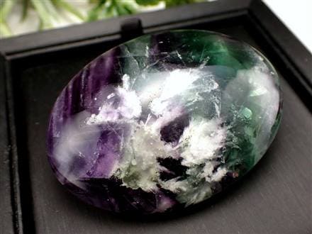 フローライト 蛍石 タンブル ポリッシュ 握り石