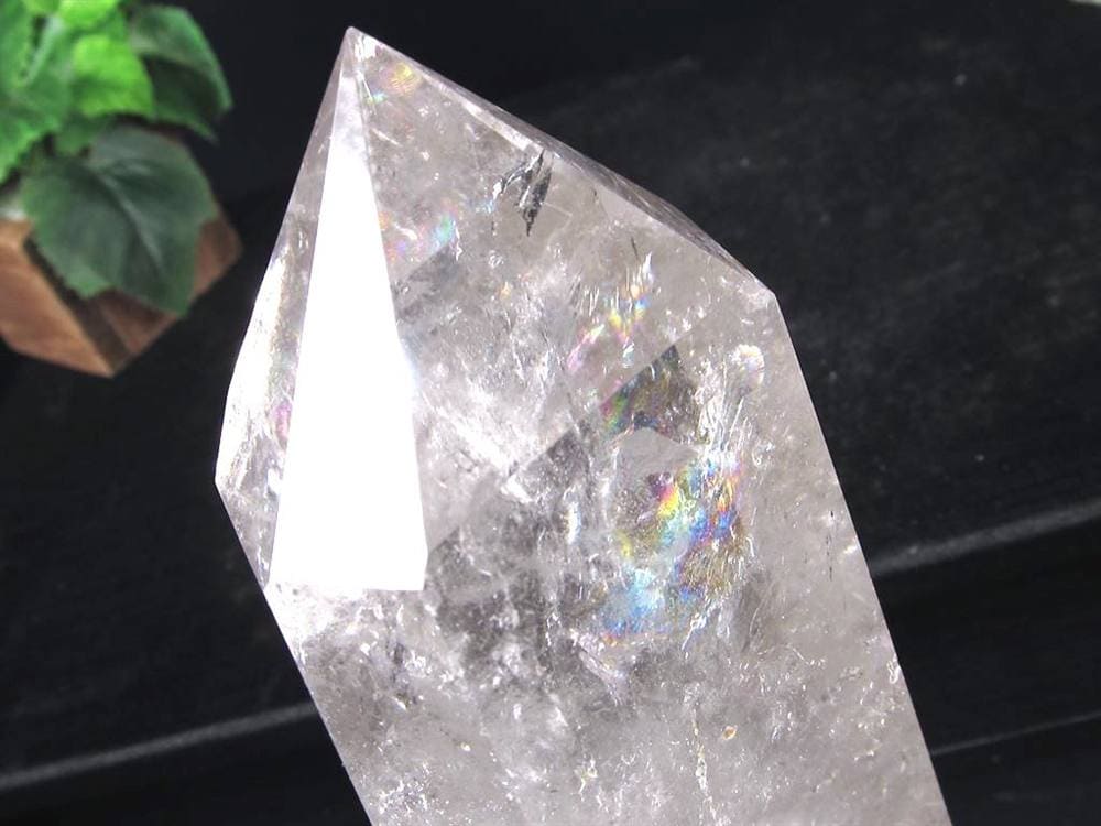 水晶 ポイント 置物 原石 クリスタル