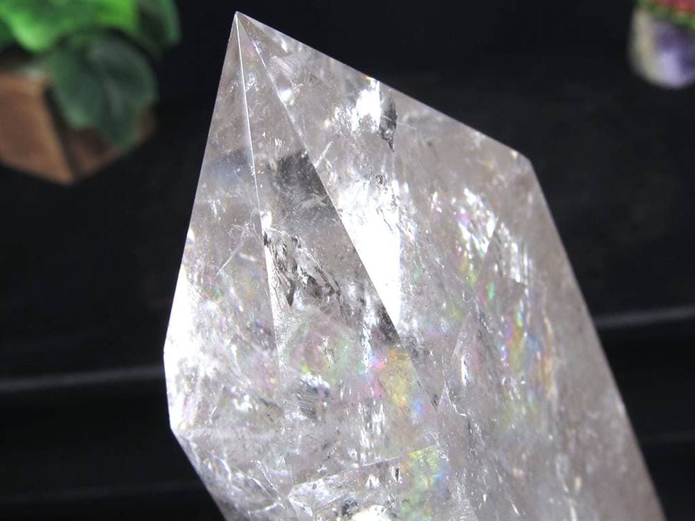 水晶 ポイント 置物 原石 クリスタル