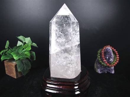 水晶 ポイント 置物 原石 クリスタル