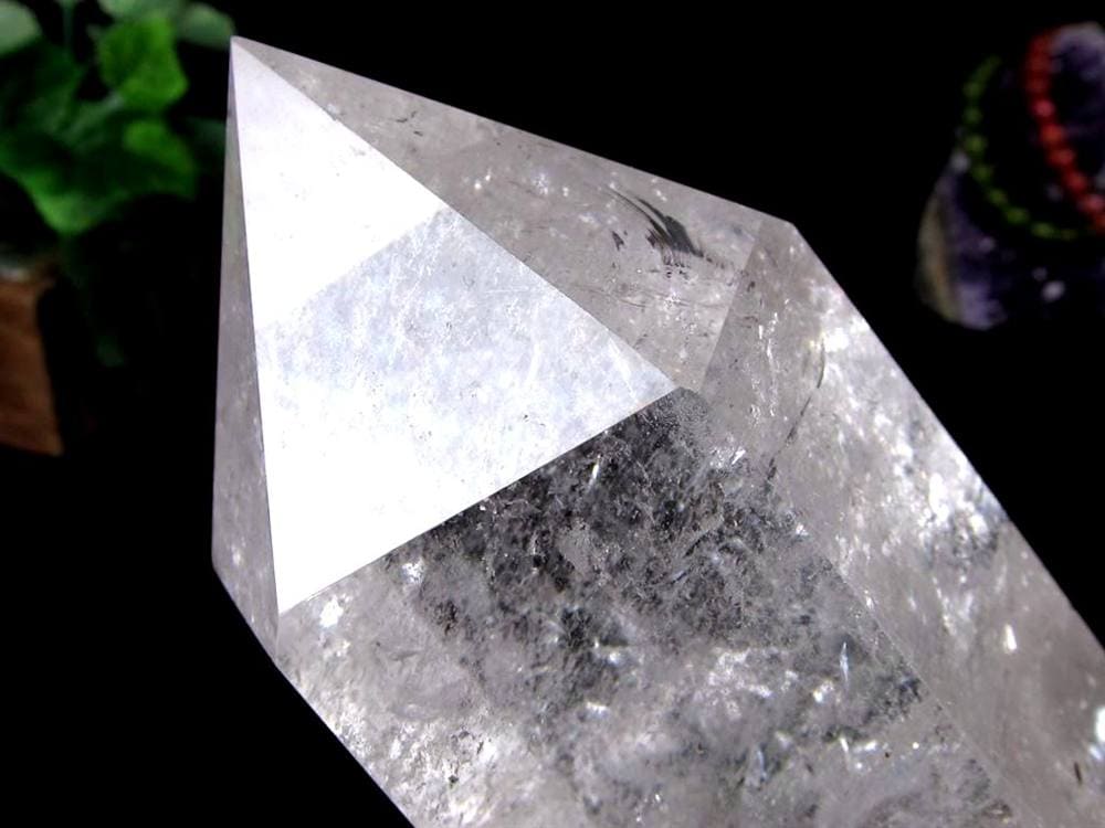 水晶 ポイント 置物 原石 クリスタル