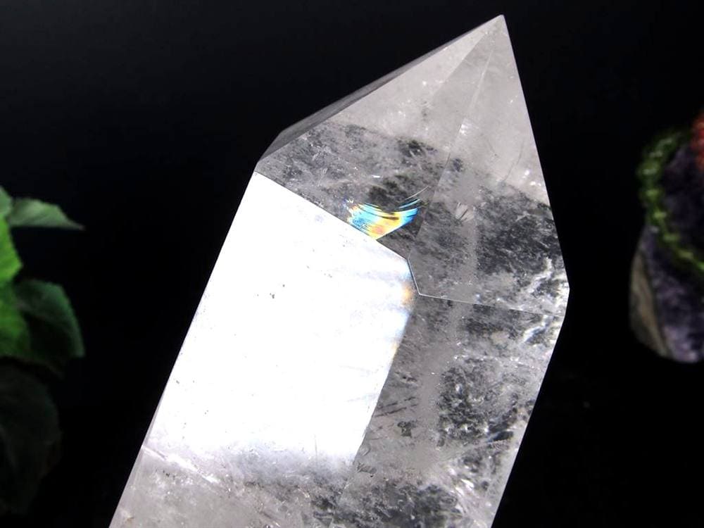 水晶 ポイント 置物 原石 クリスタル