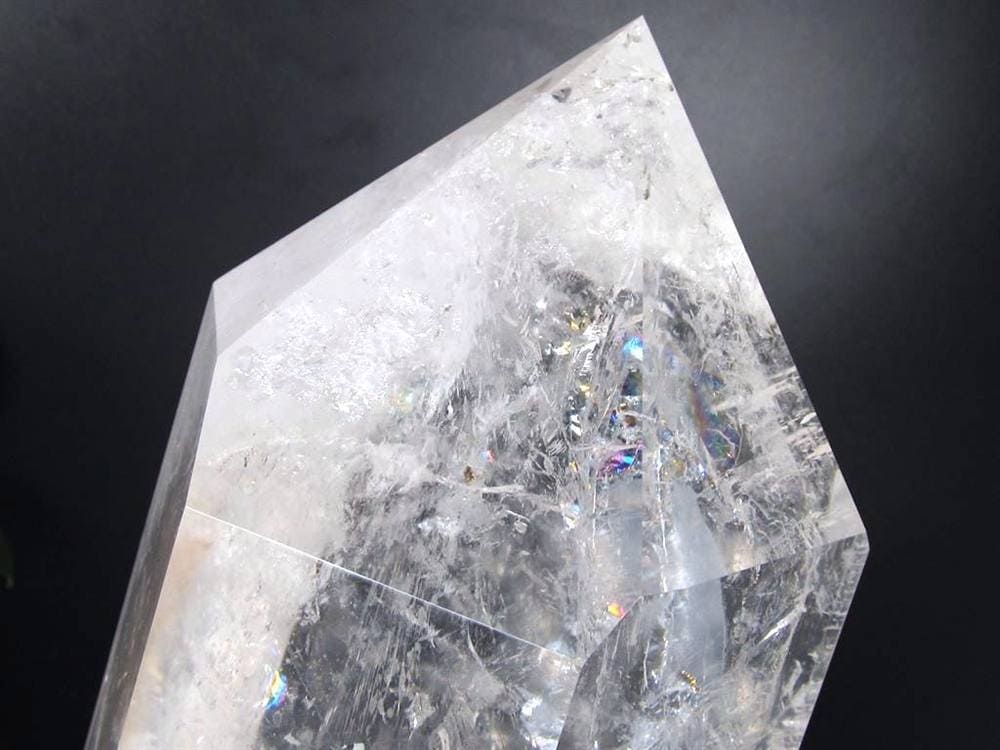 水晶 ポイント 置物 原石 クリスタル