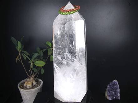 水晶 ポイント 置物 原石 クリスタル