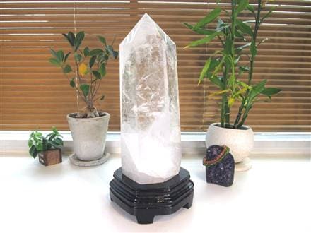 水晶 ポイント 置物 原石 クリスタル