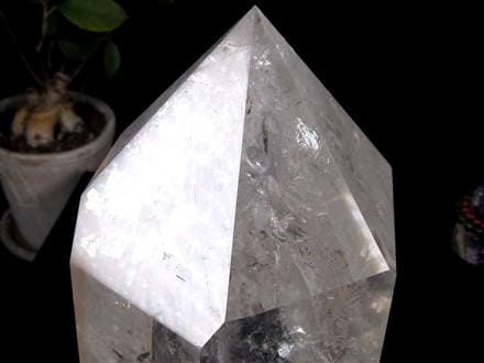 水晶 ポイント 置物 原石 クリスタル