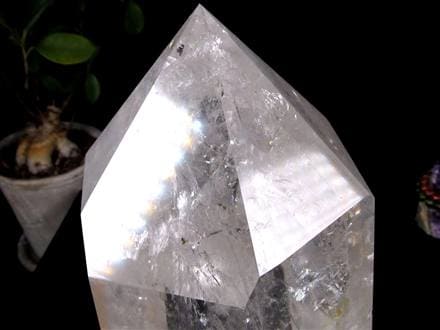 水晶 ポイント 置物 原石 クリスタル