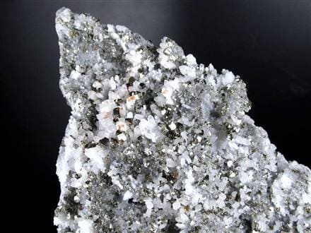 パイライト共生 水晶 黄鉄鉱 クォーツ クラスター