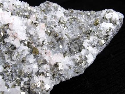 パイライト共生 水晶 黄鉄鉱 クォーツ クラスター