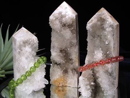 水晶 針水晶 水晶クラスター オベリスク 四川産針水晶