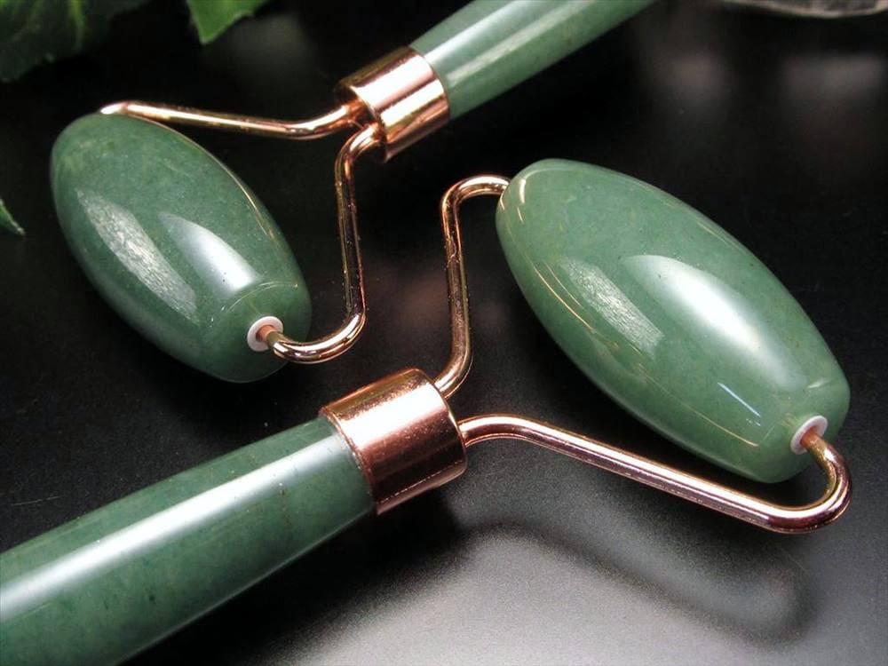 美顔ローラー フェイスローラー マッサージローラー ジェイドローラー