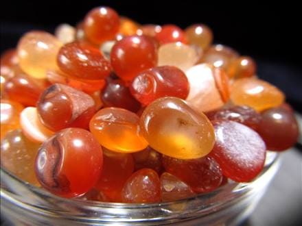 細石 チップ ちっぷ 天然石 カーネリアン