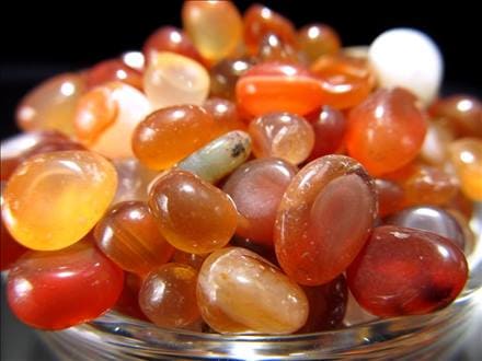 細石 チップ ちっぷ 天然石 カーネリアン