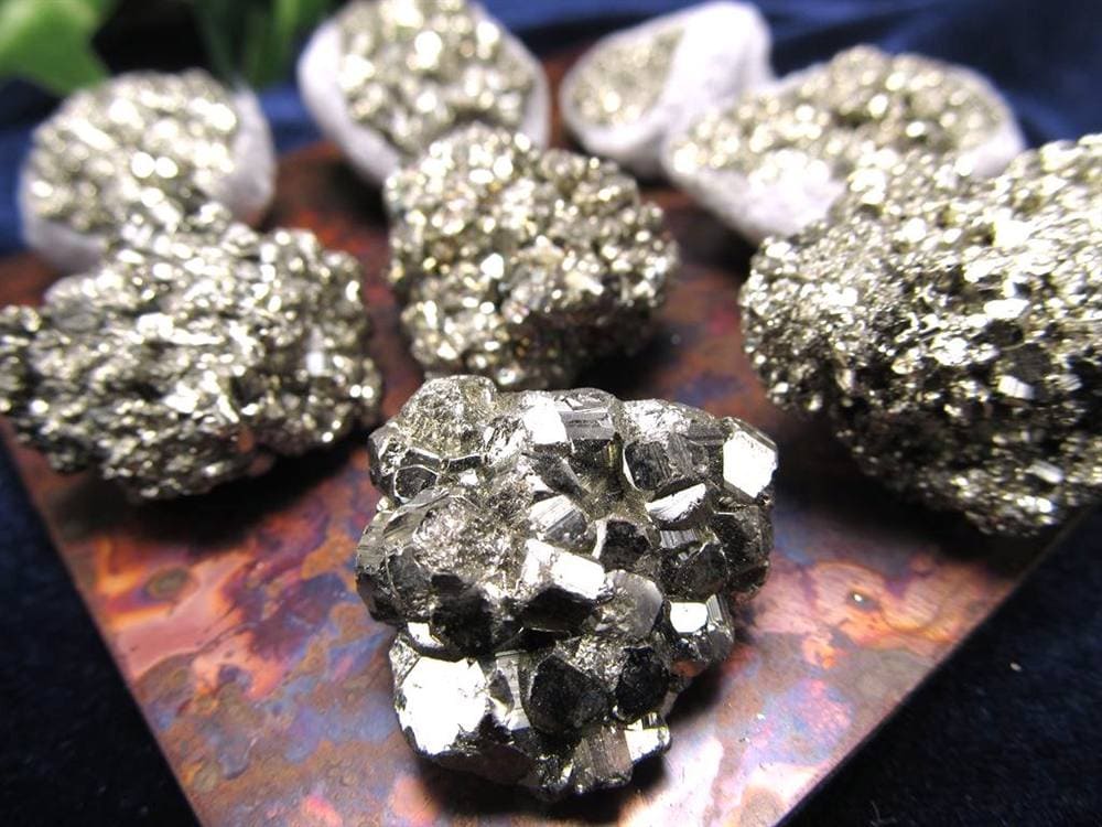 パイライト 原石 黄鉄鉱 天然石 フールズゴールド