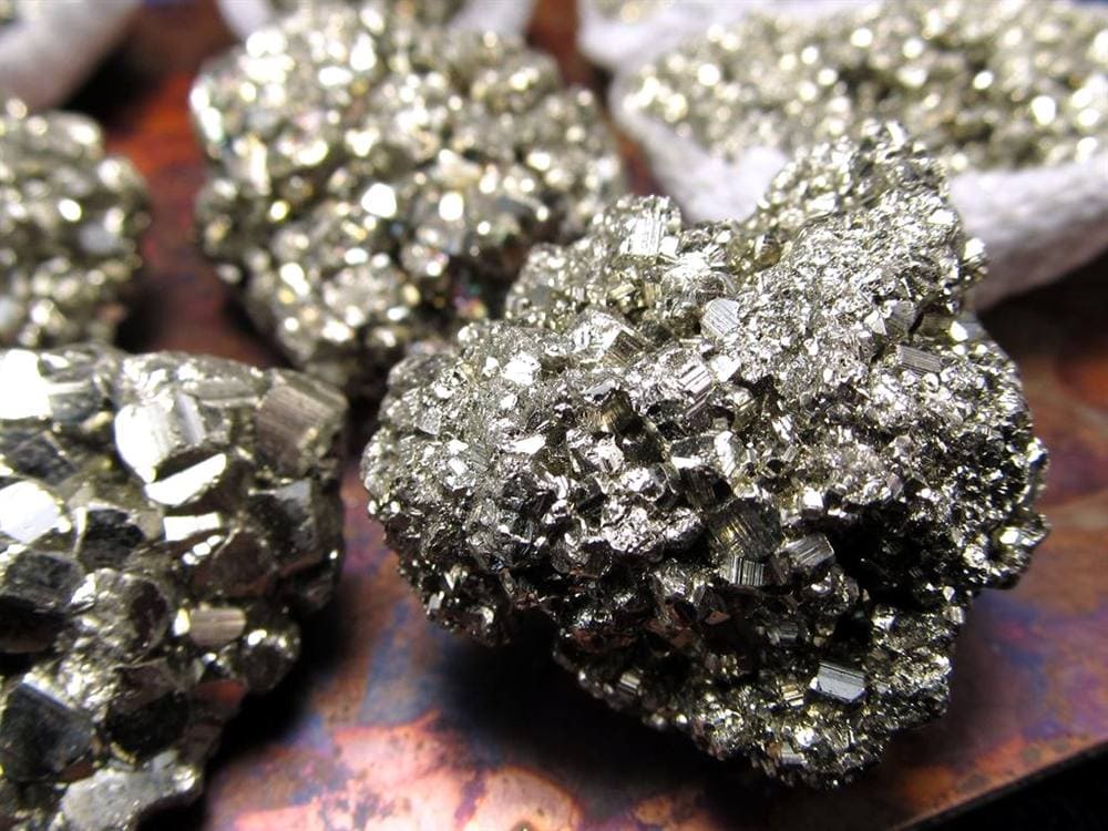 パイライト 原石 黄鉄鉱 天然石 フールズゴールド