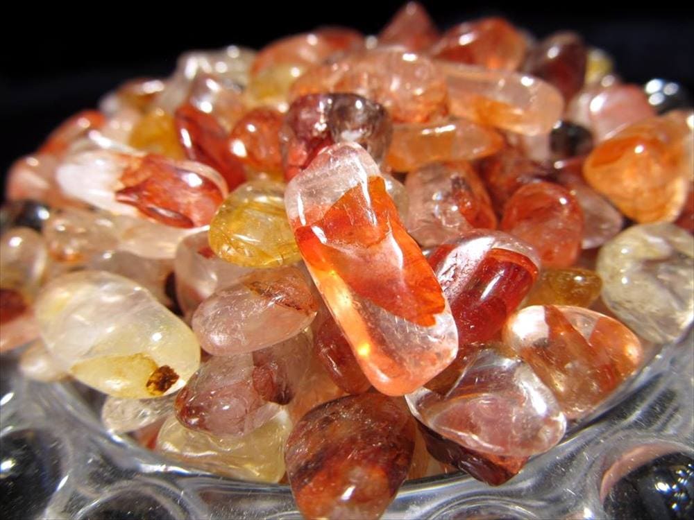 細石 チップ ちっぷ 天然石 ライモナイトインクォーツ