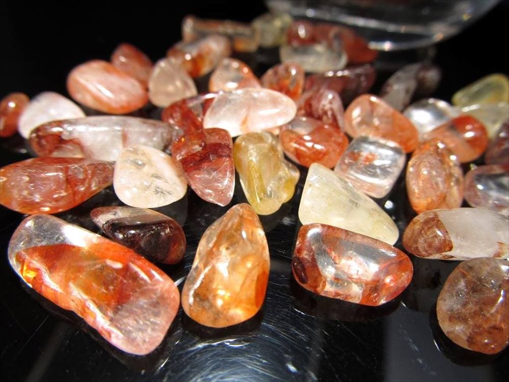 細石 チップ ちっぷ 天然石 ライモナイトインクォーツ