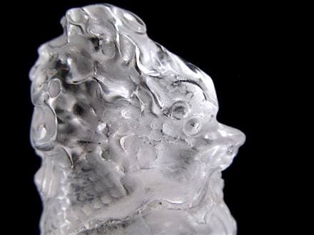 麒麟 キリン 水晶 クォーツ 彫刻 置物