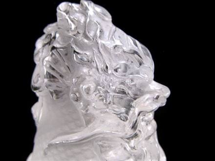 麒麟 キリン 水晶 クォーツ 彫刻 置物
