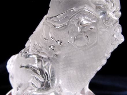 麒麟 キリン 水晶 クォーツ 彫刻 置物