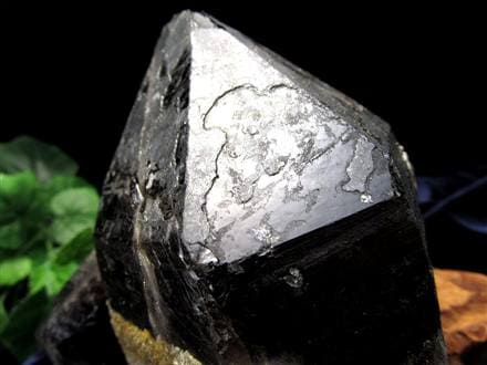 モリオン 黒水晶 原石 クラスター 山東省産