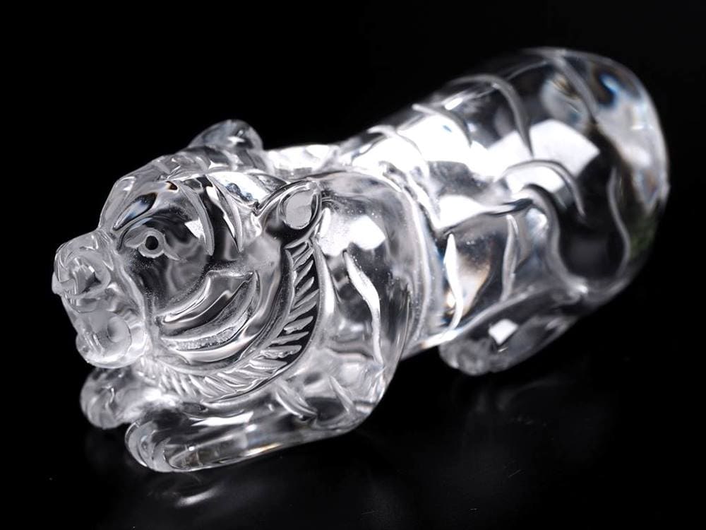 水晶 彫刻置物 クォーツ クリスタル 十二支