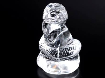 水晶 彫刻置物 クォーツ クリスタル 十二支