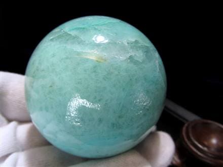 アズライトマラカイト 丸玉 置物 クォーツ アズロマラカイト