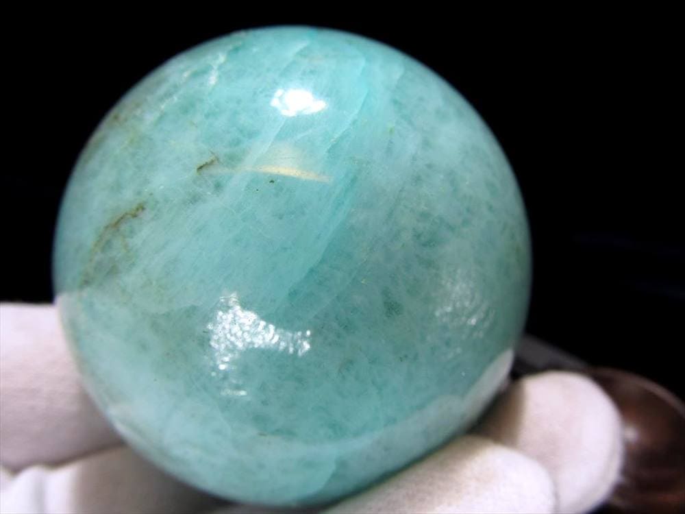 アズライトマラカイト 丸玉 置物 クォーツ アズロマラカイト