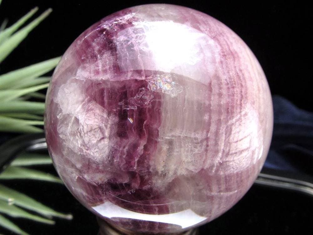 フローライト レインボーフローライト 蛍石 丸玉 置物 スフィア