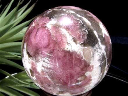 ピンクトルマリンペグマタイト ピンクトルマリン スフィア 丸玉 ピンクトルマリンインペグマタイト