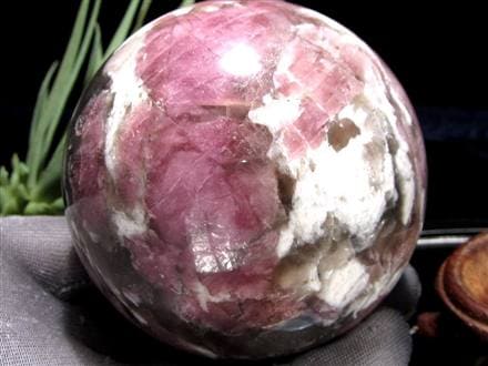 ピンクトルマリンペグマタイト ピンクトルマリン スフィア 丸玉 ピンクトルマリンインペグマタイト
