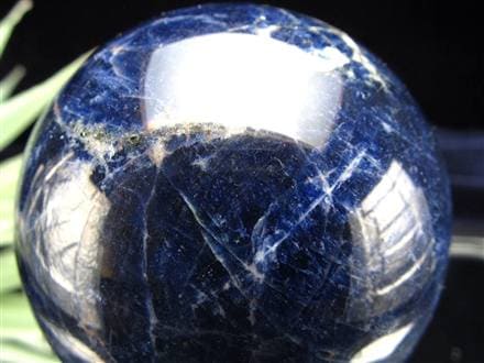 ソーダライト 方曹達石 丸玉 スフィア 置き物