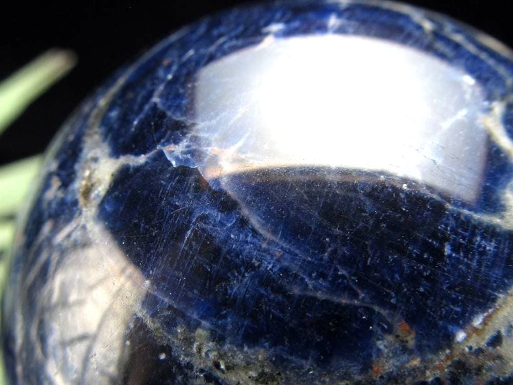 ソーダライト 方曹達石 丸玉 スフィア 置き物