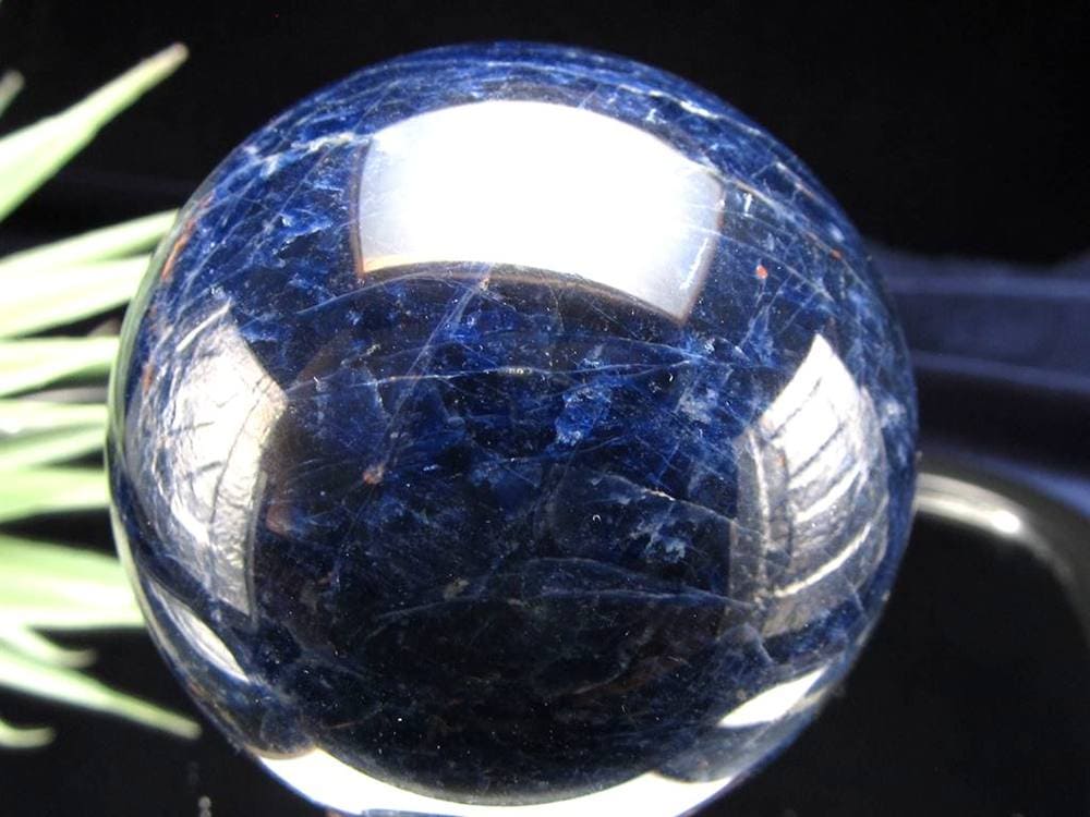 ソーダライト 方曹達石 丸玉 スフィア 置き物