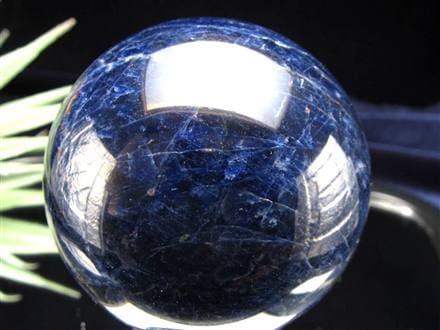 ソーダライト 方曹達石 丸玉 スフィア 置き物