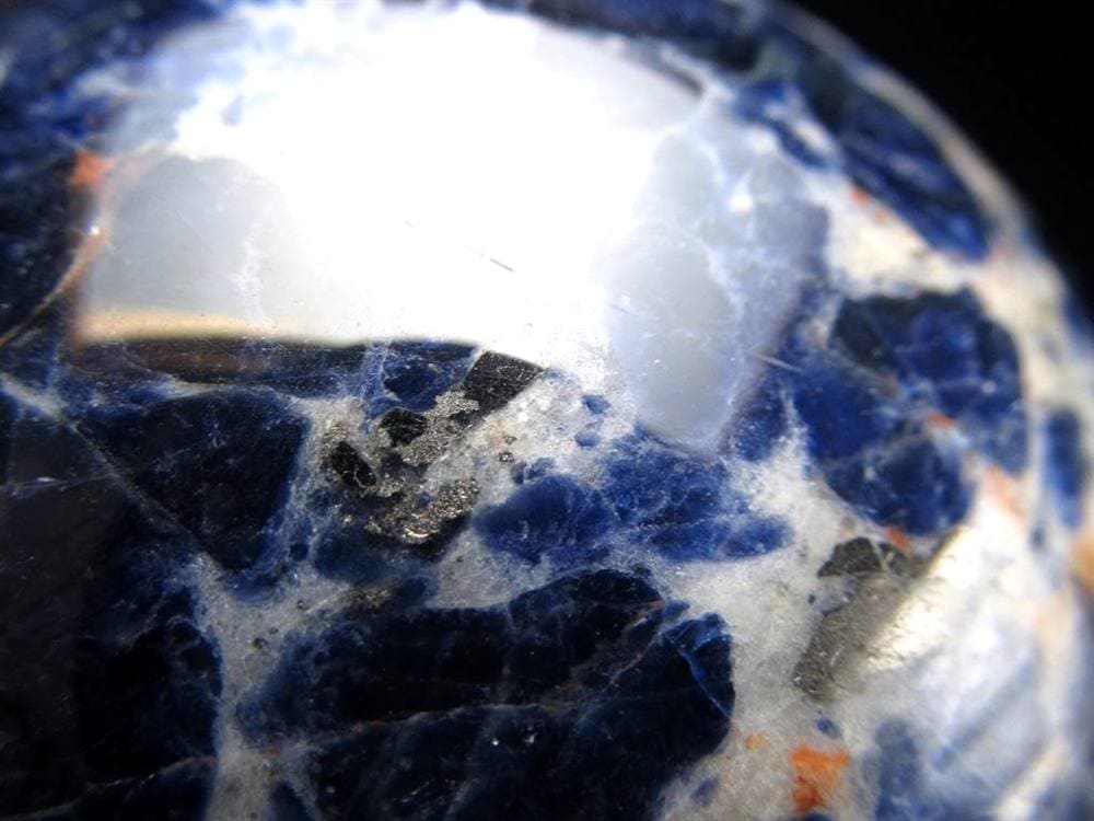 ソーダライト 方曹達石 丸玉 スフィア 置き物