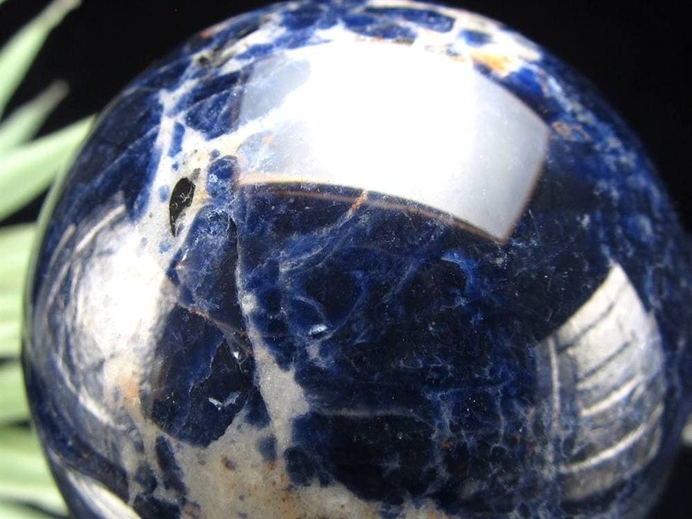 ソーダライト 方曹達石 丸玉 スフィア 置き物