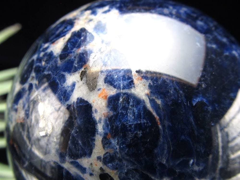 ソーダライト 方曹達石 丸玉 スフィア 置き物