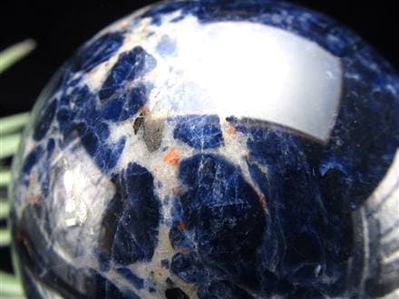 ソーダライト 方曹達石 丸玉 スフィア 置き物