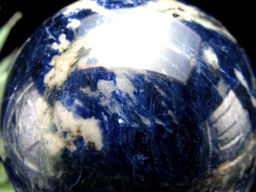 ソーダライト 方曹達石 丸玉 スフィア 置き物