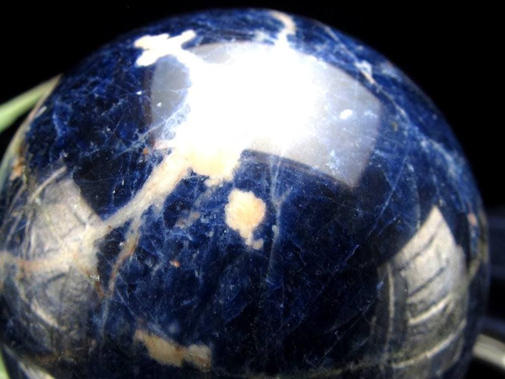 ソーダライト 方曹達石 丸玉 スフィア 置き物