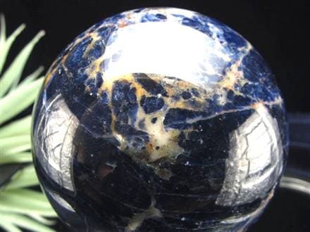 ソーダライト 方曹達石 丸玉 スフィア 置き物