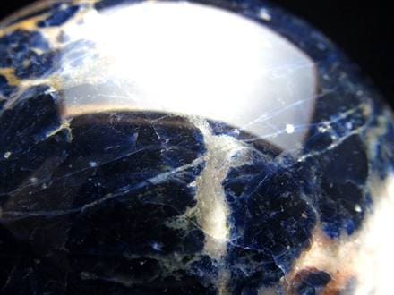 ソーダライト 方曹達石 丸玉 スフィア 置き物