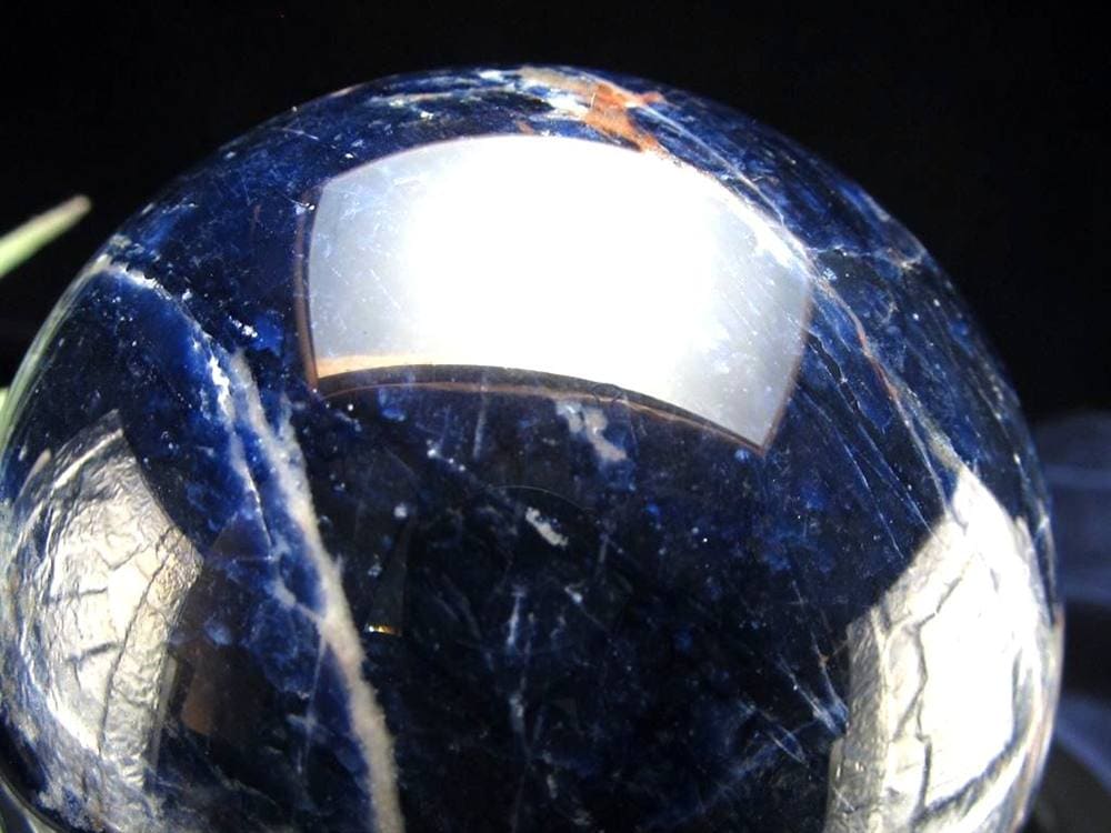 ソーダライト 方曹達石 丸玉 スフィア 置き物