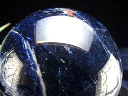 ソーダライト 方曹達石 丸玉 スフィア 置き物