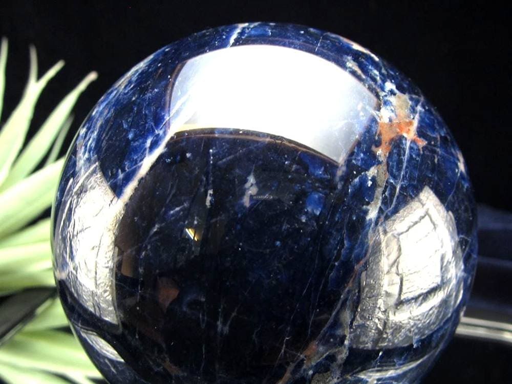 ソーダライト 方曹達石 丸玉 スフィア 置き物