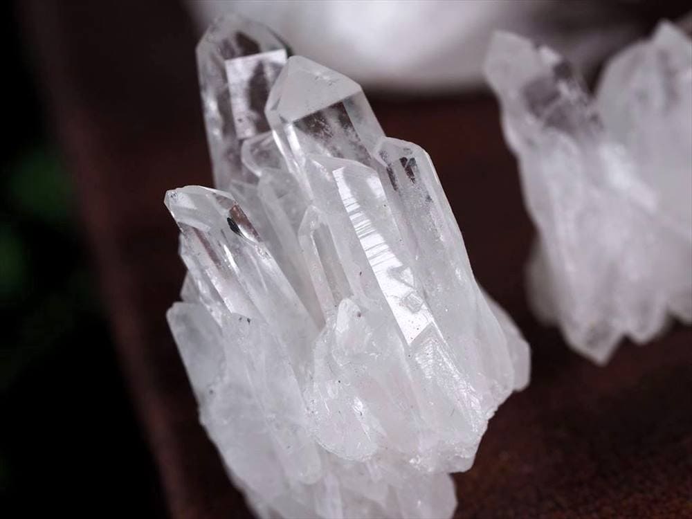 四川産 水晶 クラスター ポイント 針状水晶